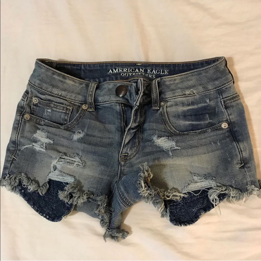 American Eagle jean shorts